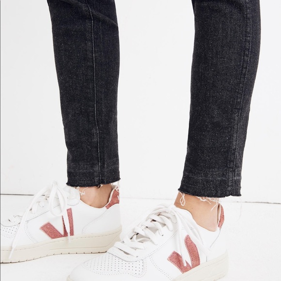 Madewell 10" High-Rise Drop-Hem Jeans - Picture 4 of 6